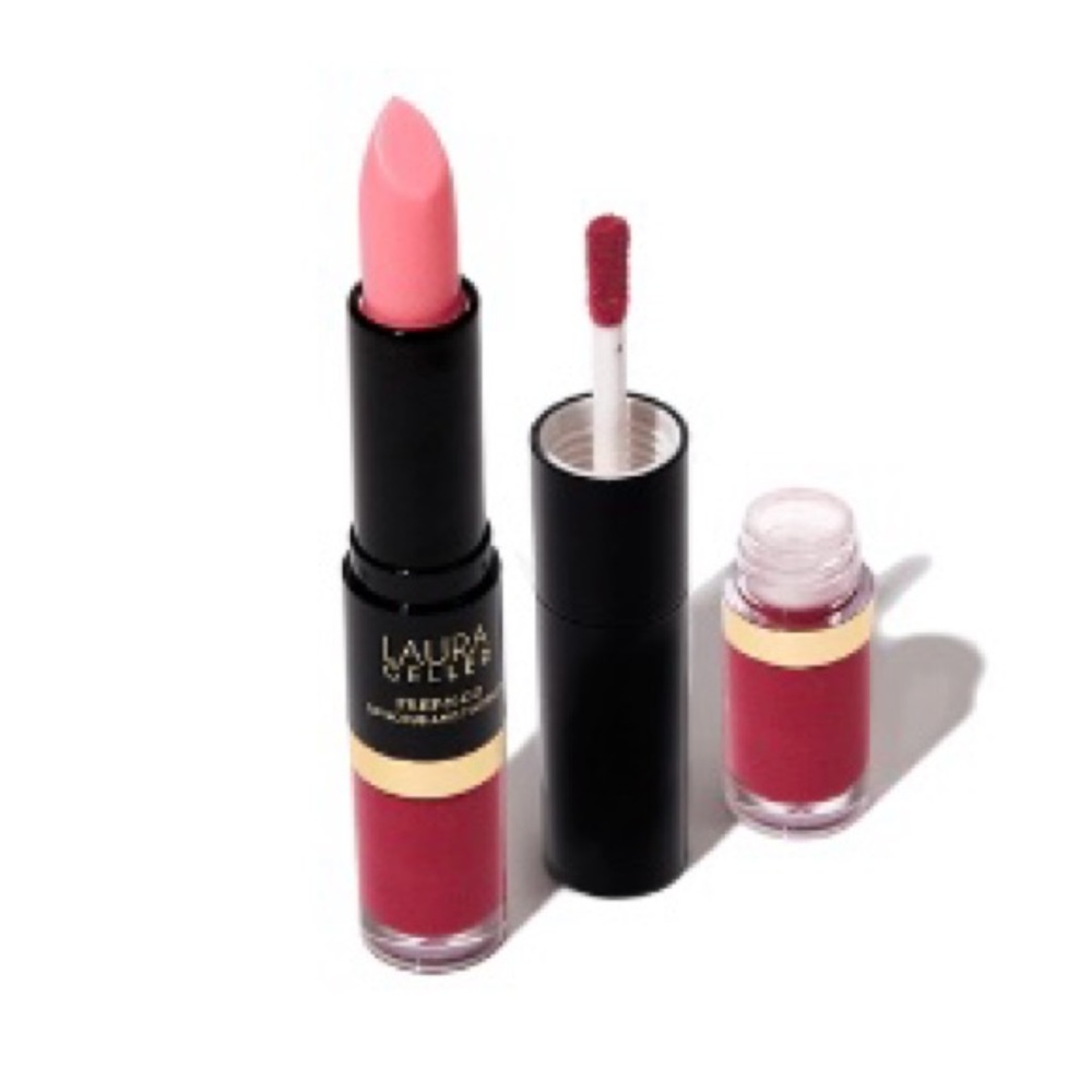 LAURA GELLER Prep-N-Go Lip Scrub and Tint Duo - Red